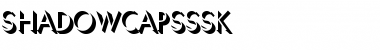 Download ShadowCapsSSK Regular Font Title Preview