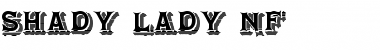 Download Shady Lady NF Regular Font Title Preview