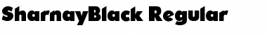Download SharnayBlack Regular Font