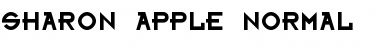 Download Sharon Apple Normal Font Title Preview