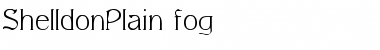 Download ShelldonPlain.fog fog Font