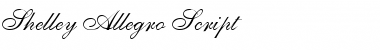 Download Shelley Allegro Script Regular Font