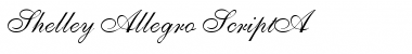 Download Shelley Allegro ScriptA Font