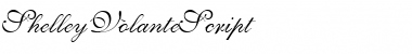 Download ShelleyVolanteScript RomanItalic Font