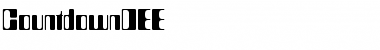 Download CountdownDEE Font