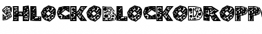 Download ShlockoBlockoDroppoCaps Regular Font