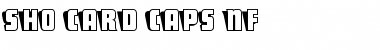 Download ShoCard Caps NF Regular Font
