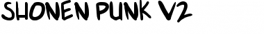 Download shonen punk v2 Regular Font