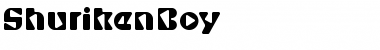 Download ShurikenBoy Font