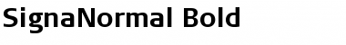 Download SignaNormal-Bold Regular Font