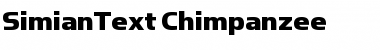 Download SimianText-Chimpanzee Medium Font