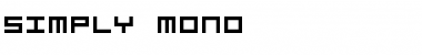 Download Simply Mono Regular Font
