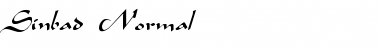 Download Sinbad Normal Font