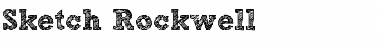 Download Sketch Rockwell Regular Font