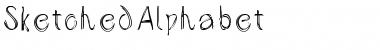 Download SketchedAlphabet Regular Font