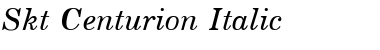 Download Skt Centurion Italic Font