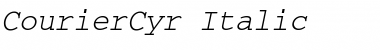 Download CourierCyr Font