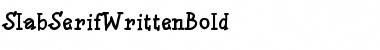 Download SlabSerifWritten Bold Font