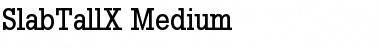 Download SlabTallX-Medium Regular Font