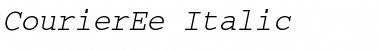 Download CourierEe Italic Font Title Preview Download CourierEe Italic Font Title Preview