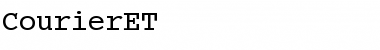 CourierET Font