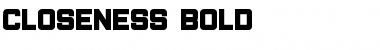 Download Closeness Font