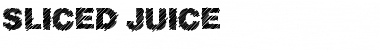 Download Sliced Juice Regular Font