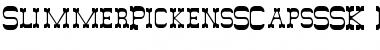 Download SlimmerPickensSCapsSSK Font