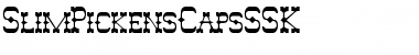 Download SlimPickensCapsSSK Font