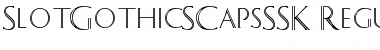 Download SlotGothicSCapsSSK Regular Font