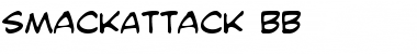 Download SmackAttack BB Regular Font