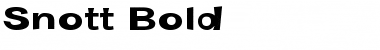 Download Snott Bold Font