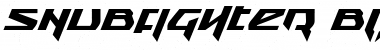 Download Snubfighter Bold Italic Bold Italic Font