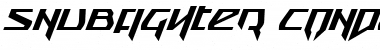 Download Snubfighter Condensed Italic Condensed Italic Font
