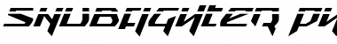 Download Snubfighter Phaser Italic Italic Font