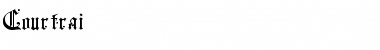 Download Courtrai Font