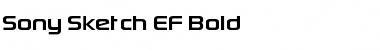 Download Sony Sketch EF Bold Font