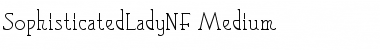 Download SophisticatedLadyNF Medium Font