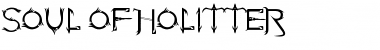 Download Soul Of Holitter Regular Font