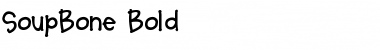 Download SoupBone Bold Font