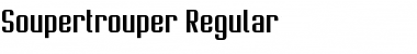 Download Soupertrouper Regular Font