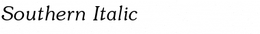 Download Southern Italic Font
