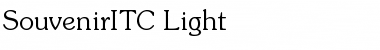 Download SouvenirITC Light Font