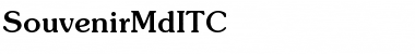 Download SouvenirMdITC Medium Font