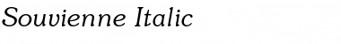 Download Souvienne Italic Font