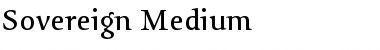 Download Sovereign-Medium Regular Font