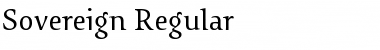 Download Sovereign-Regular Regular Font