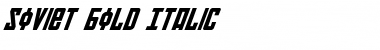 Download Soviet Bold Italic Bold Italic Font