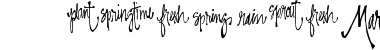 Download SP Springtime Regular Font