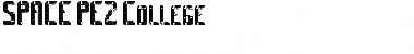Download SPACE PEZ College Font